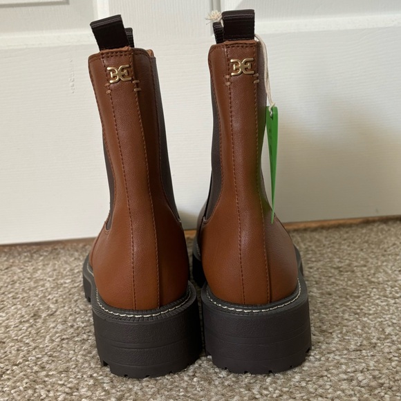 Sam Edelman Ankle Waterproof Brown Boots - Picture 3 of 10